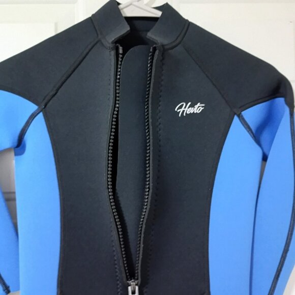 WETSUIT SIZE 10 HEVTO® VIGOR 1  NEOPRENE - COMPOSITION: NEOPRENE 90% NYLON 10% - Picture 4 of 7